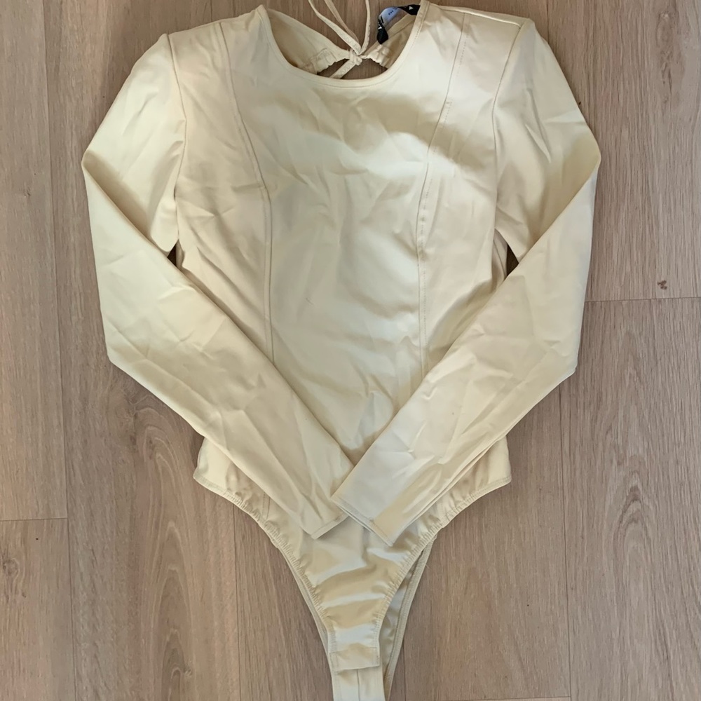 Zara open-back bodysuit